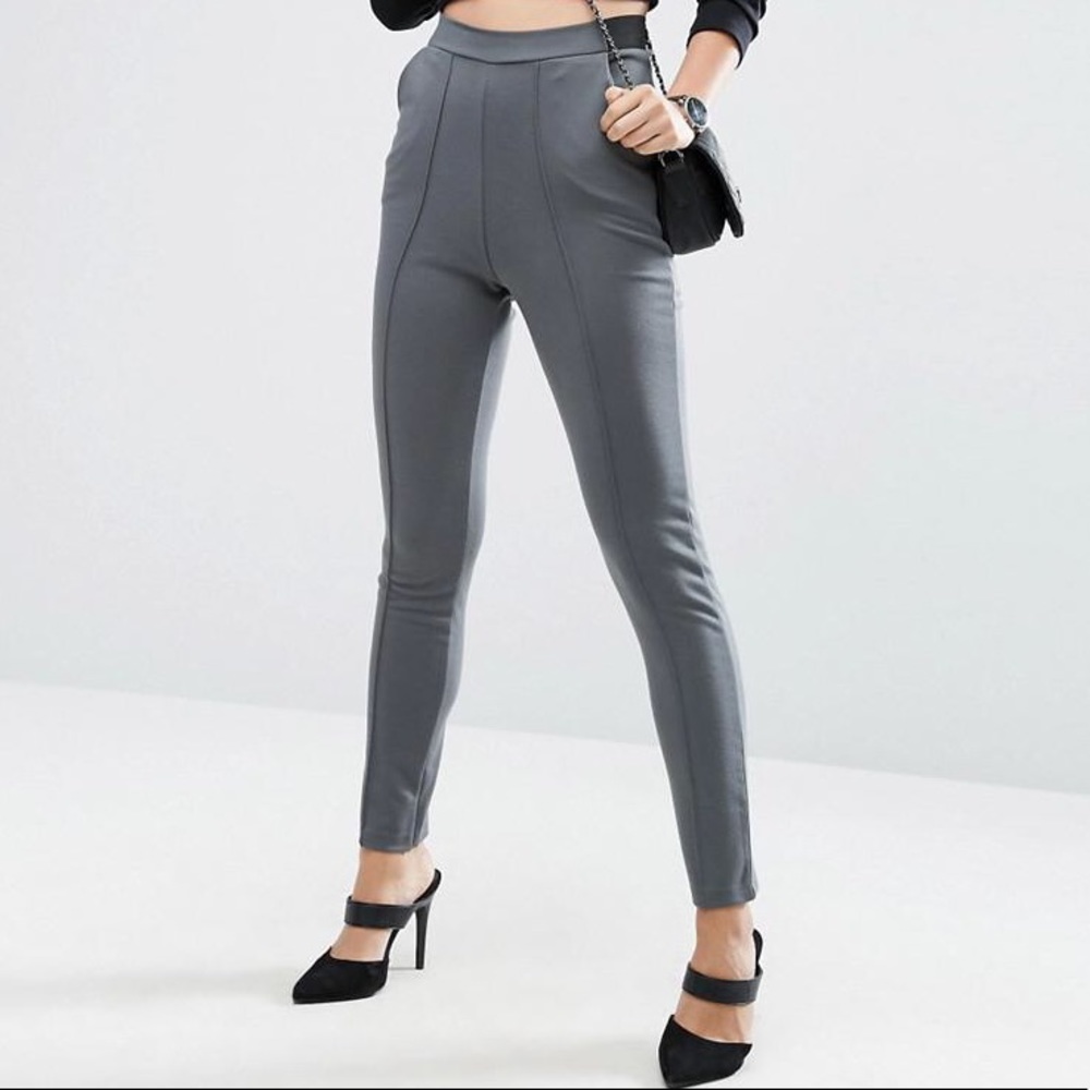 ASOS Cigarette Trousers with Seaming